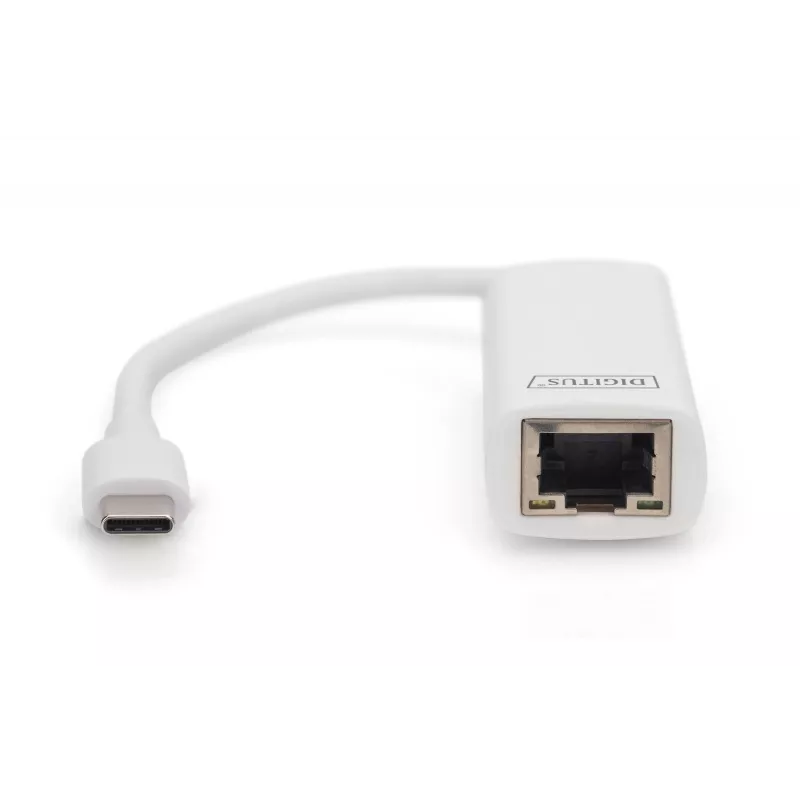 Digitus DN-3024 USB 3.0 adaptér 20 cm 1x USB-C na 1x RJ45 tienený