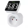 Energetický wattmeter GreenBlue GB620E pre 220-V sieť, max. 16 A, zástrčný merač prúdu/energie