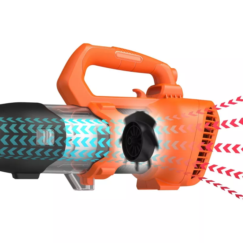 Black & Decker BCBL200B-XJ akumulátorový axiálny fúkač lístia, 18 V, bez batérie a nabíjačky