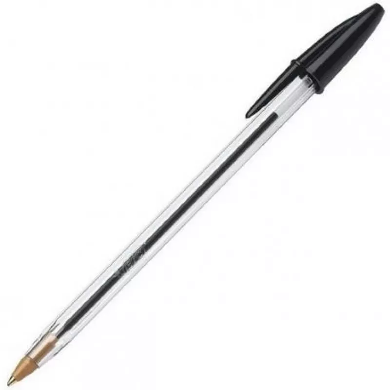 Guličkové pero BIC Cristal čierne – na doplnenie? 1 kus, stredná 1,0 mm guľôčka