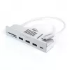 Notebook dock / port replikátor Satechi ST-UCICHS USB 3.2 Gen 1 Type-C, USB-A porty, SD/MicroSD, strieborný