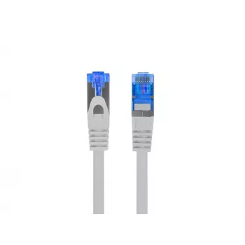 Sieťový kábel LANBERG PCF6A-10CC-1500-S Cat6a S/FTP, 15 m, RJ-45, sivý