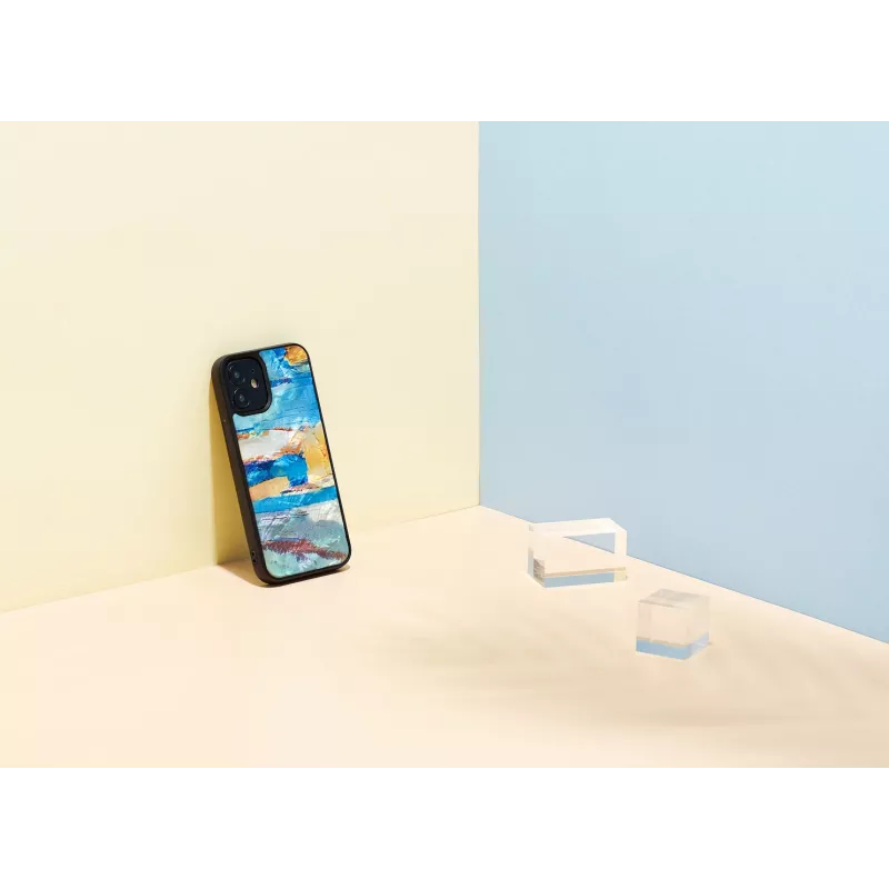 Ochranné puzdro iKins pre Apple iPhone 12 mini – nebesky modrá