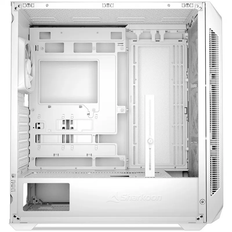 Sharkoon AK5G RGB Midi Tower biela