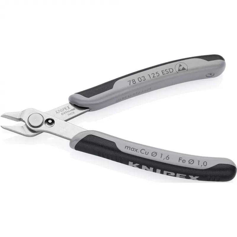 Bočné štípacie kliešte Knipex 78 03 125 ESD