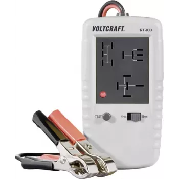 Tester relé Voltcraft RT-100 — na testovanie relé 12 V až 230 V