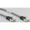 Goobay CAT 8.1 patch kábel, S/FTP (PiMF), sivý, 0,5 m - LSZH bez halogénov, meď AWG 24 (55135)
