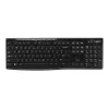 Logitech K270 bezdrôtová klávesnica s Unifying prijímačom v čiernej
