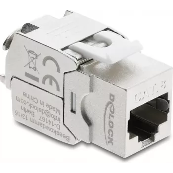 Keystone RJ45 konektor samica na LSA Delock 90715 Cat.8.1 tienený bez nástroja