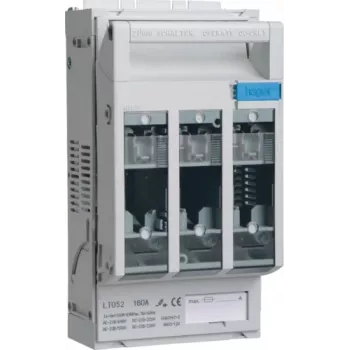 Hager NH00 odpojovač LT052 3x160A DIN lišta M8 (LT052)