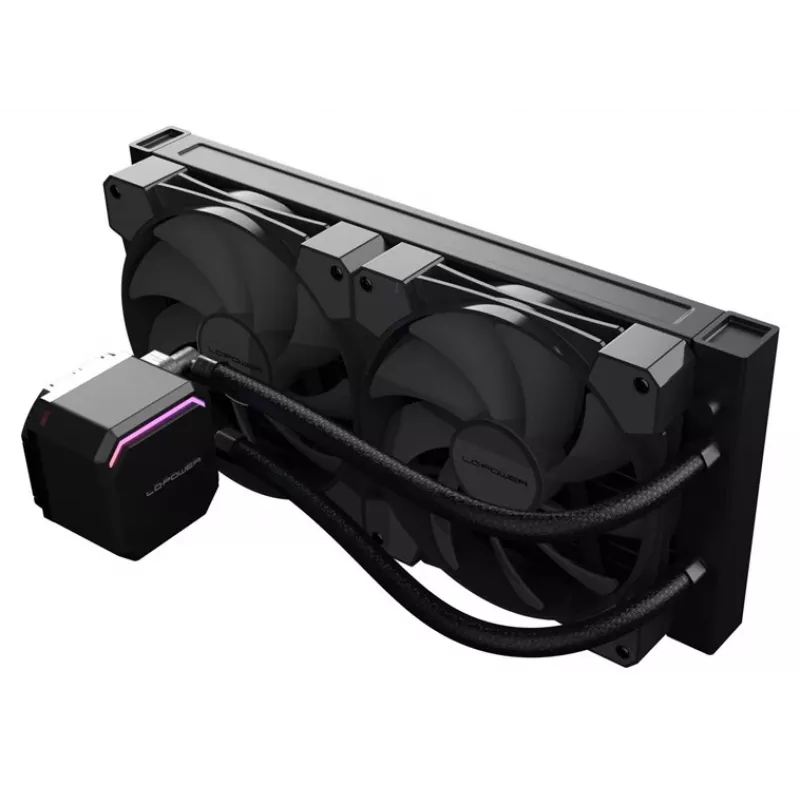 All-in-One kvapalinový chladič LC-Power LC-CC-240-B 12 cm čierny