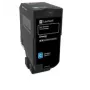 Tonerkartuša Lexmark 74C20CE 2500 strán azúrová