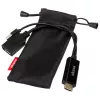 HDMI na DisplayPort adaptérový kábel Akasa AK-CBHD24-25BK