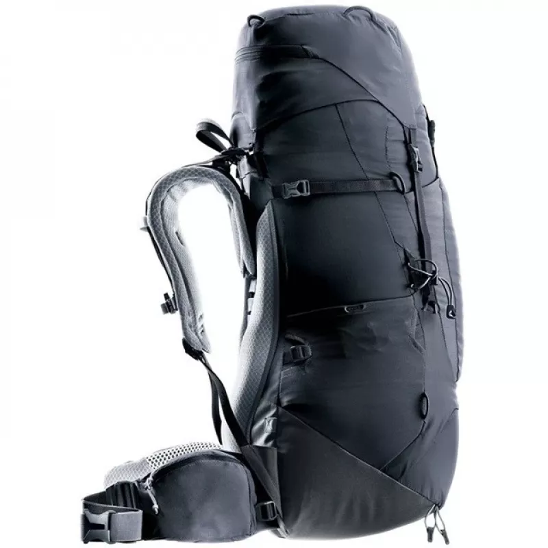 Deuter Aircontact Lite 45+10 SL dámsky turistický batoh čierny