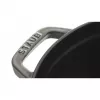 Cocotte Staub 20 cm sivá liatina