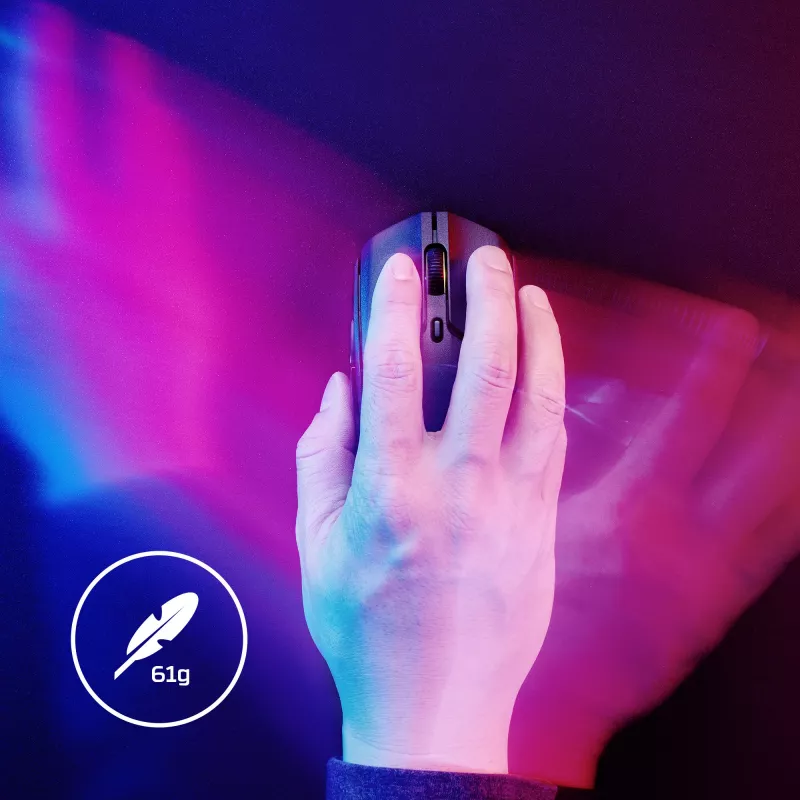 HyperX Pulsefire Haste 2 - bezdrôtová herná myš (čierna)