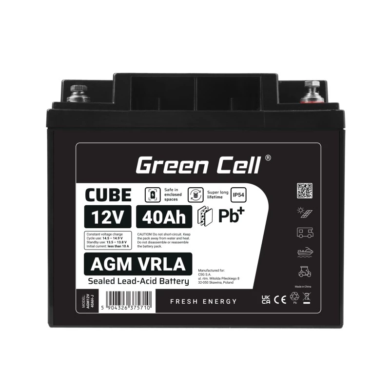 Batéria AGM VRLA 12V 40Ah IP54