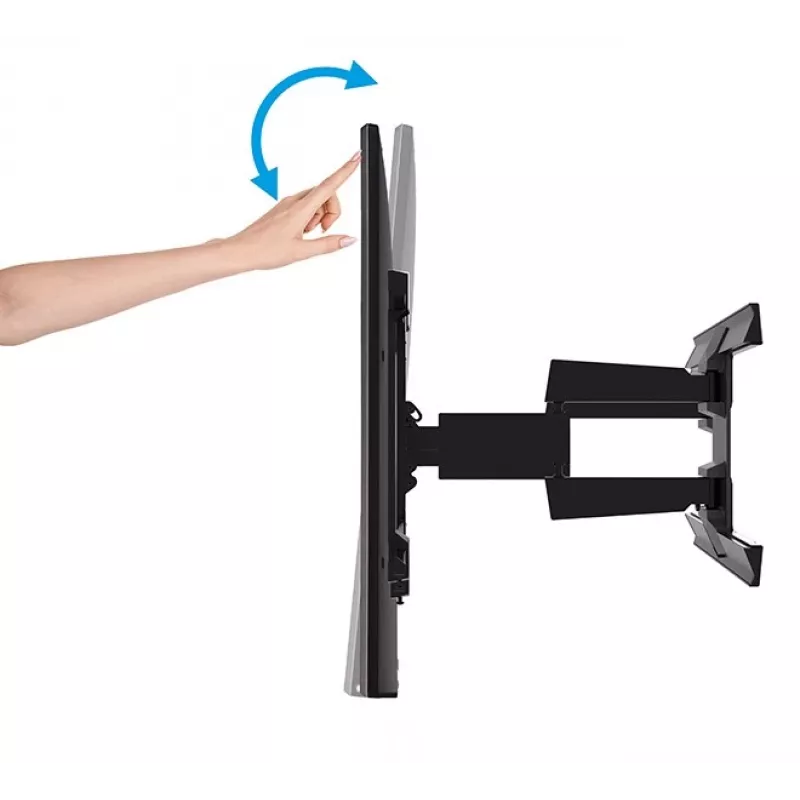 Nástenný držiak B-TECH BT8227/B 600x400 pre 75-palcový TV, max. zaťaženie 50 kg