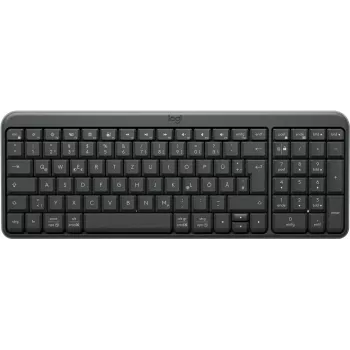 Logitech bezdrôtová klávesnica K250 Graphite (DE) (920-013484)