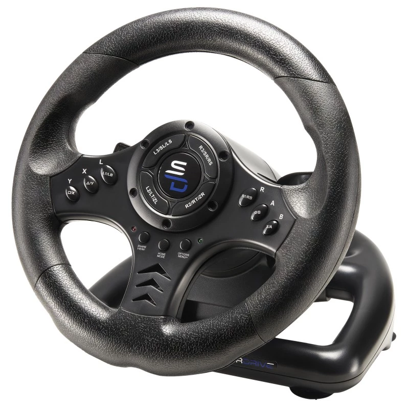 Volant + pedále Subsonic SA5426-NG čierny USB 180° rotácia