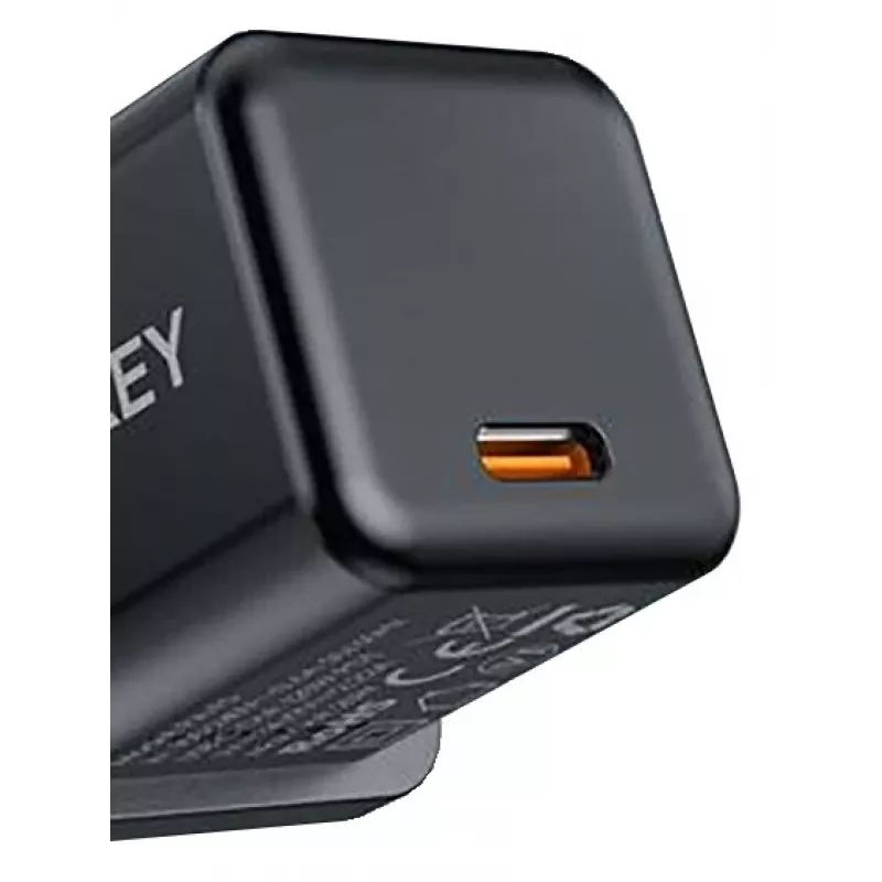 Mini nabíjačka PA-F5 OEM čierna 1xUSB-C 20W PD Power Delivery