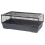 Klietka INTER ZOO Bernie čierna pre malé zvieratá 100 x 54 x 39 cm kov