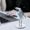 Stojan na telefón SODI SIM-300 strieborný MagSafe – stolový držiak pre iPhone kompatibilný s MagSafe