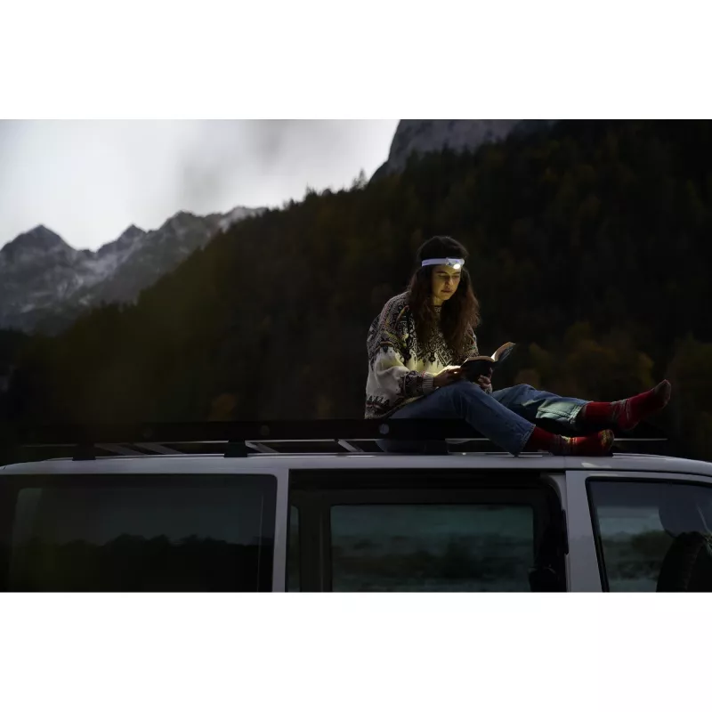 Ledlenser čelová lampa - MH3 zelená/biela