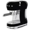 SMEG 50's Style ECF02BLEU espresso kávovar, 15 bar, čierny