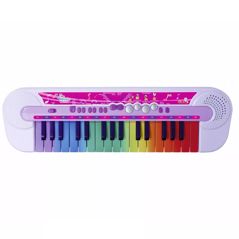 Klávesnica Simba Toys Benelux My Music World 106834638 s dotykovými klávesmi