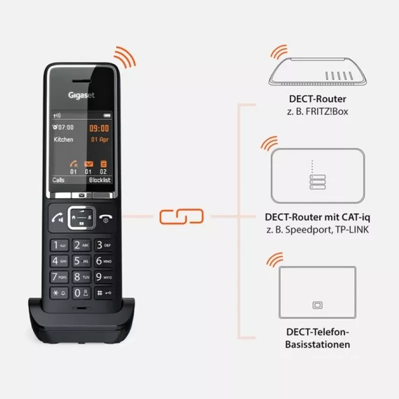 Univerzálny telefón Gigaset Comfort 550HX