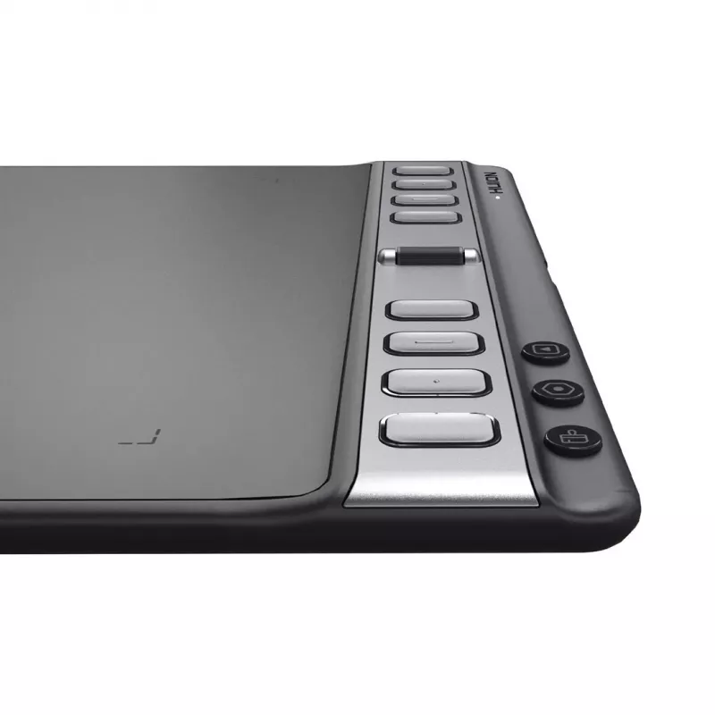 Grafický tablet Huion Inspiroy 2L H1061P, aktívna plocha 266,7 x 166,7 mm (10,5 x 6,56 palca), 8192 úrovní tlaku, čierny