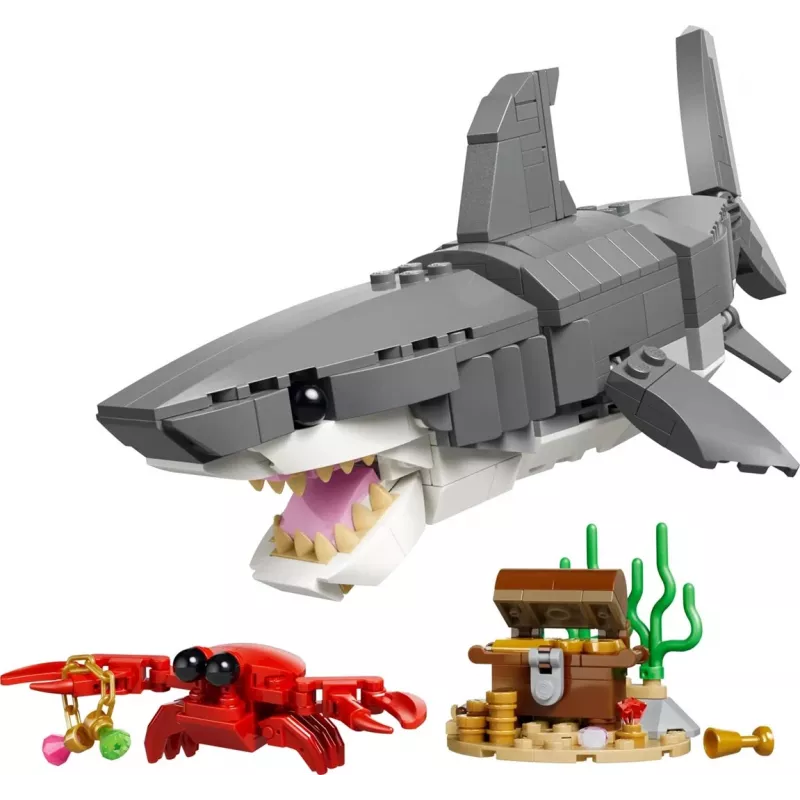 LEGO CREATOR 3 IN 1 31381 Strašidelný žralok s truhlicou pokladu