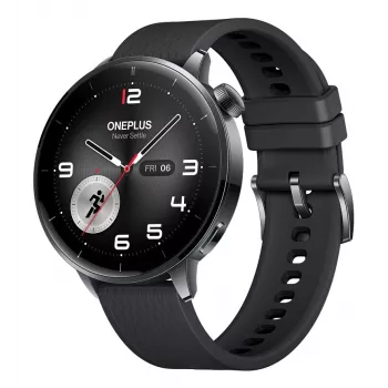 Smartwatch ONEPLUS Watch 3 43mm — 1,32 palca AMOLED, Snapdragon W5, GPS, NFC, IP68, 5 ATM, 354 mAh, puzdro z ušľachtilej ocele