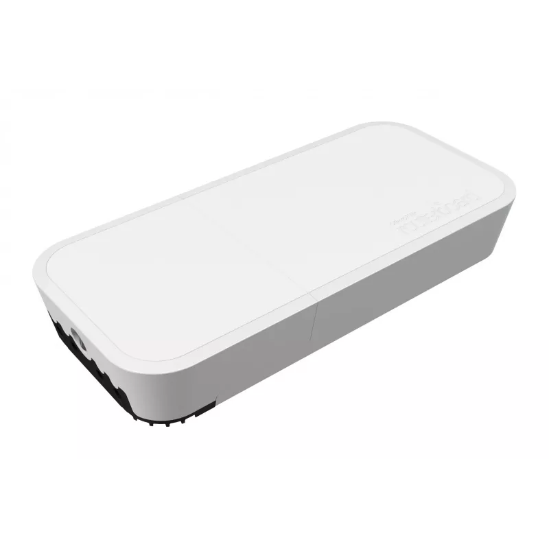 MikroTik wAP ax Dual-Band Gigabit Ethernet X2 | wAPG-5HaxD2HaxD | 10/100/1000 Mbit/s | Ethernet LAN (RJ-45) porty 2 | podpora Mesh nie | MU-MIMO nie | žiadne mobilné širokopásmové pripojenie