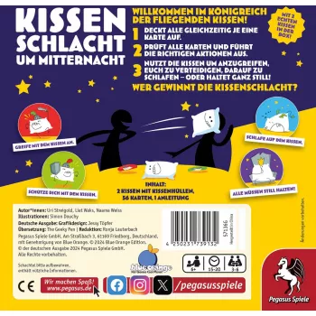 Kissenschlacht um Midnight, rodinná hra