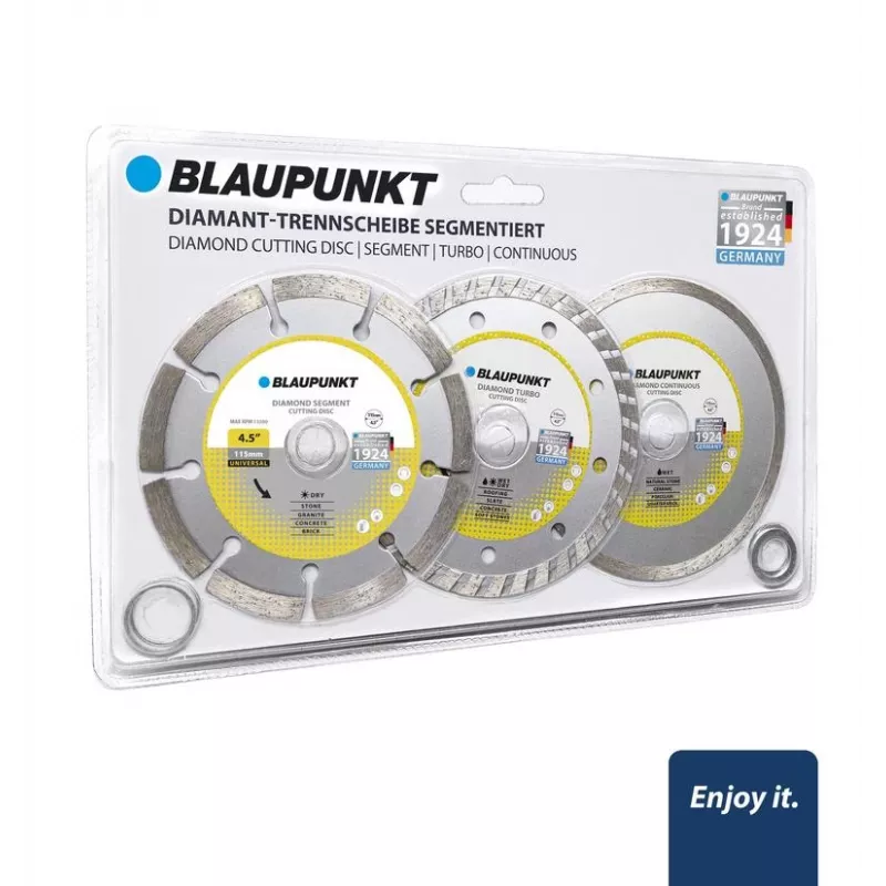 Sada rezacích/brúsnych kotúčov BLAUPUNKT BP-CW-D4115, 3 ks