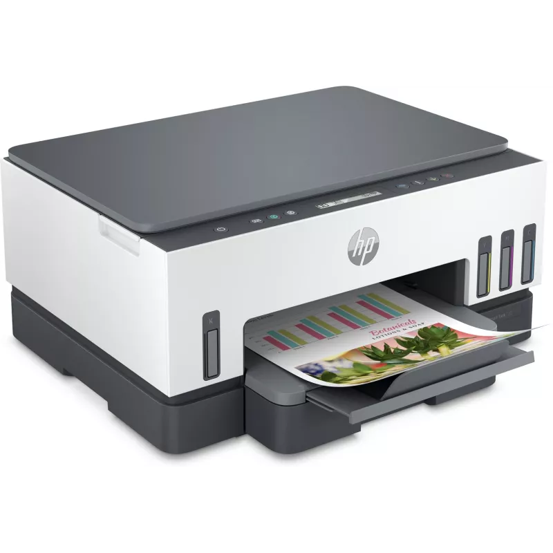 Multifunkčná tlačiareň HP Smart Tank 720 — termálna atramentová, farebná, A4, Wi‑Fi, duplex, 4800x1200 dpi