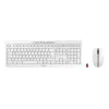 CHERRY Stream Desktop klávesnica myš obsahuje Office RF Wireless QWERTZ nemecká biela
