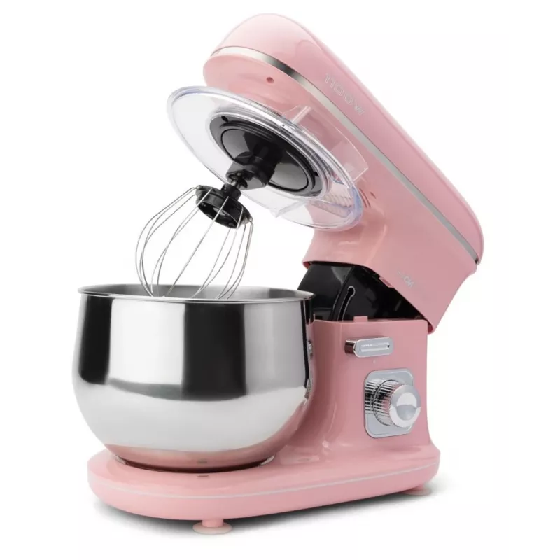Stolový mixér CLATRONIC KM 3711 — 1100 W, misa 5 L, ružová