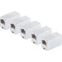 Adaptér ShiverPeaks 71220-8M-SET5 modulárny patch konektor Cat 5, 8-pinový RJ45