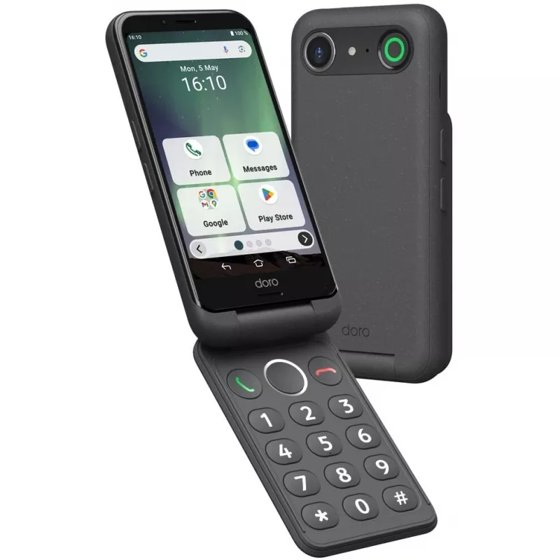 Smartphone Doro Aurora A20 4.5 palcov 4GB 64GB čierny