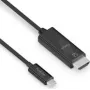 PureLink IS2201-010 - 1 m - USB Type-C - HDMI - konektor samec - konektor samec - rovný (IS2201-010)