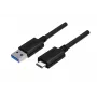 UNITEK Y-C474BK USB kábel USB 3.2 Gen 1 (3.1 Gen 1) 1 m USB A USB C čierny