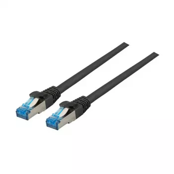 EFB-Elektronik RJ45 patch kábel Cat.6A S/FTP TPECat.7 surový kábel superflex čierny 0,15m Výrobca: EFB Elektronik (K5525FSW.0,15)