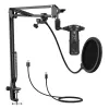 Štúdiový mikrofón Easypix 62021 čierny
