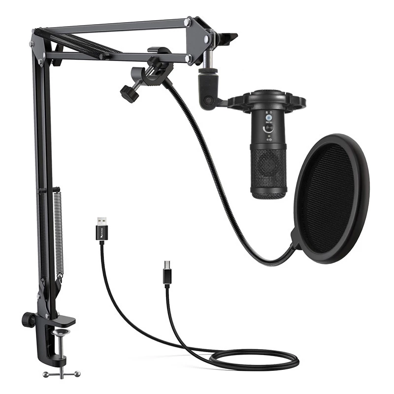Štúdiový mikrofón Easypix 62021 čierny