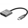 USB-C audio adaptér SANDBERG PD65W 136-67 s USB-C PD passthrough