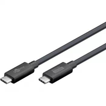 USB-C kábel WENTRONIC USB4 Gen4 1.2m — podporuje 16k@60Hz a 4K@120Hz