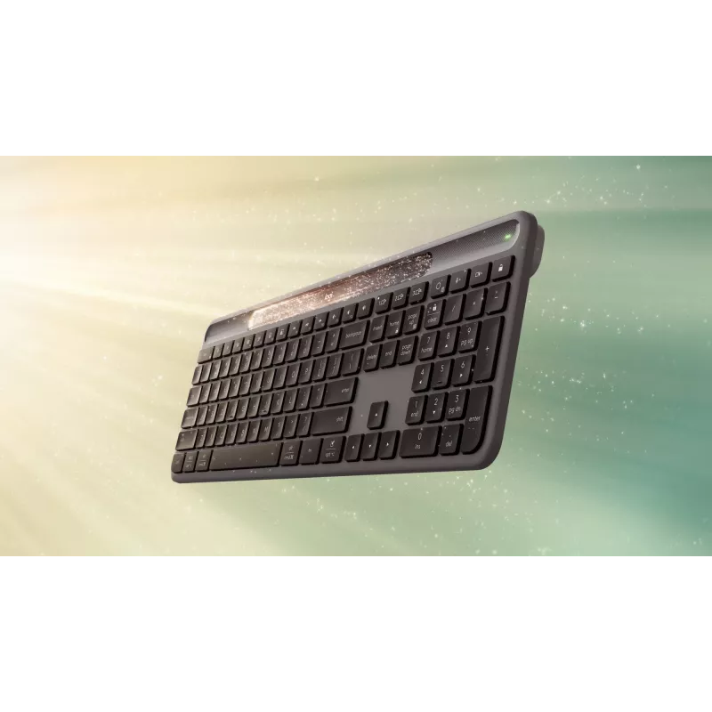 Logitech Signature Slim Solar+ K980 bezdrôtová klávesnica, US International, grafitová